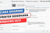 Cara Sharing Printer Windows 10 dengan Mudah dan Cepat