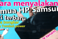 Cara Menghidupkan HP yang Mati Total Tanpa Tombol Power dan Volume: Panduan Lengkap