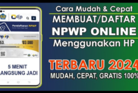 Daftar NPWP Online Lewat HP: Panduan Lengkap 2025